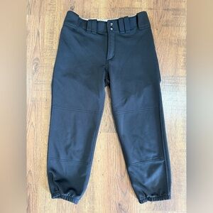 MIZUNO Stylish Black Women's Cropped Jeans zs S